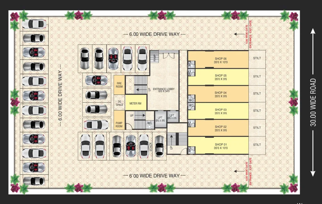 Master Plan of Sky Heritage in Dronagiri, Navi Mumbai - Image 398325