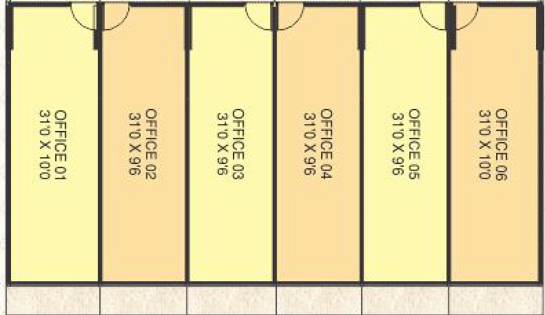 Floor Plan of Commercial Sky Heritage in Dronagiri, Navi Mumbai - Image 398332