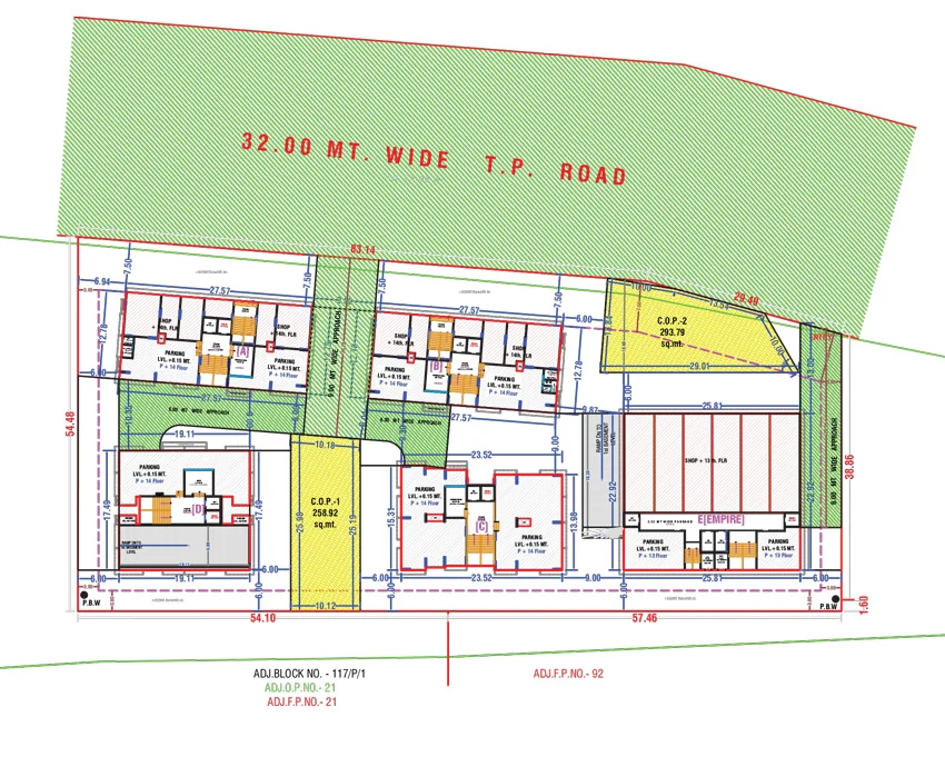 Master Plan of Eden Evoq And Empire in Valak, Surat - Image 399711