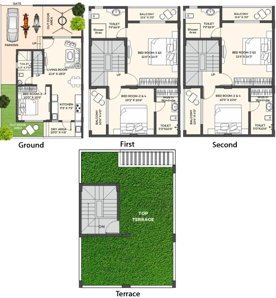5 BHK House/Villa in VK Sky Villa in Handewadi, Pune - Image 916025
