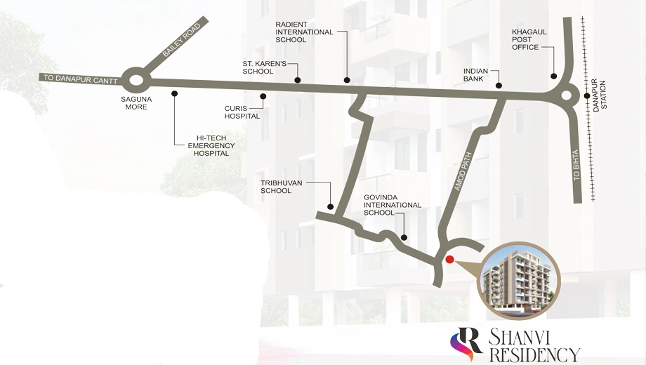 Location of Platinum Shanvi Residency - Image 398406