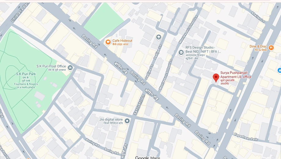 Location of Surya Pushpanjali Apartment - Image 398453