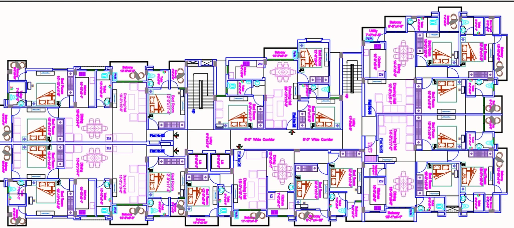 Floor Plan of Apna Indra Prabha in Anandpuri, Patna - Image 398724