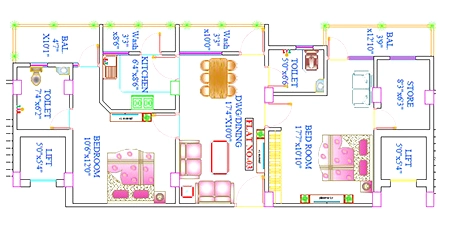 3 BHK Flat in Skywalk Renu Residency in Ranipur, Patna - Image 916161