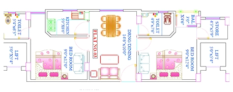 2 BHK Flat in Skywalk Renu Residency in Ranipur, Patna - Image 916159