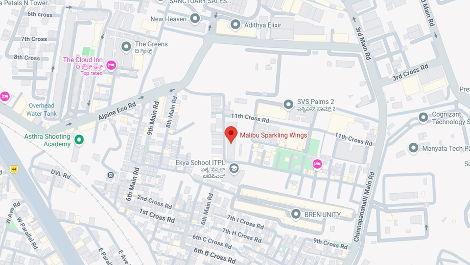Location of Malibu Sparkling Wings - Image 398534