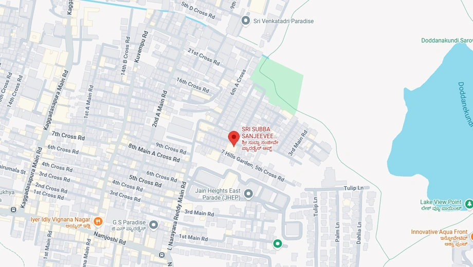 Location of Sri Subba Sanjeeve Paradise - Image 398570