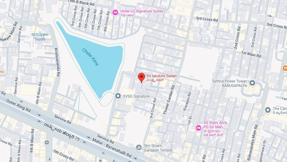 Location of SV Lakshmi Sadan - Image 398576
