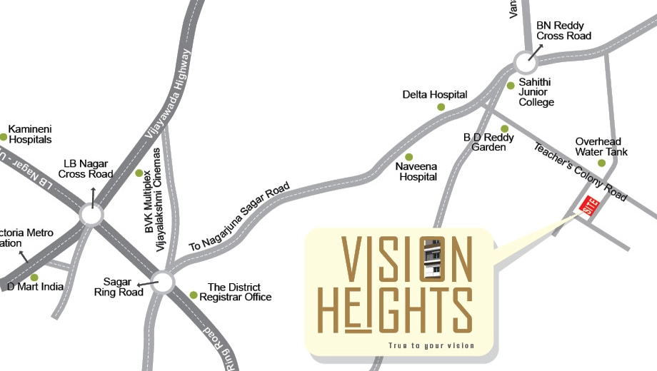 Location of Vision Heights - Image 398566