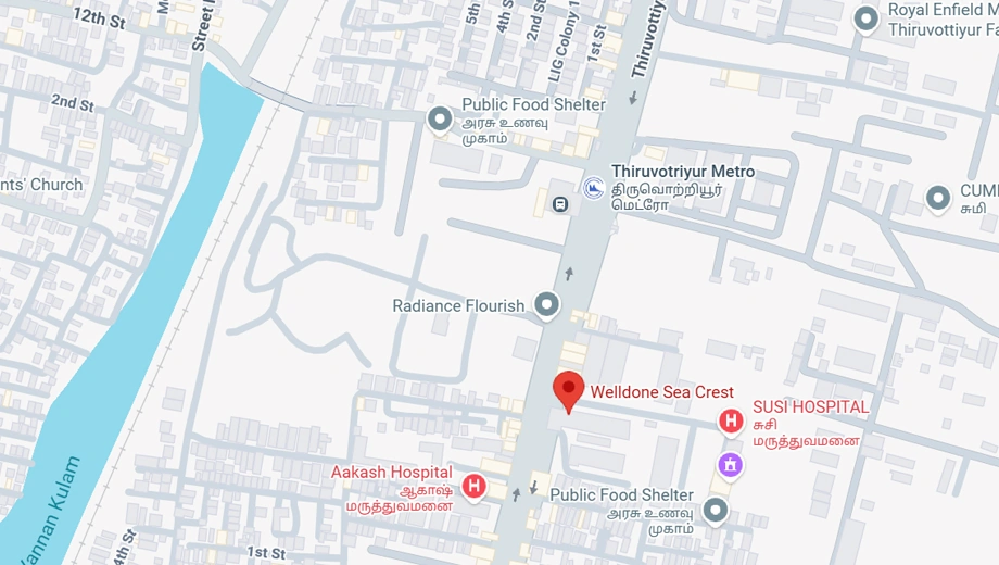 Location of Welldone Sea Crest - Image 398602