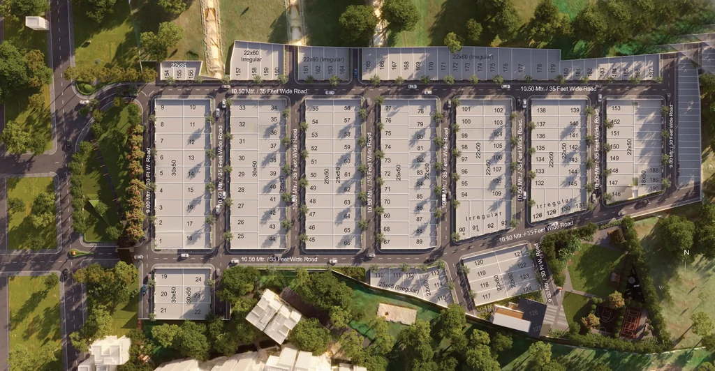 Master Plan of New Sanskriti City in Badwai, Bhopal - Image 399018