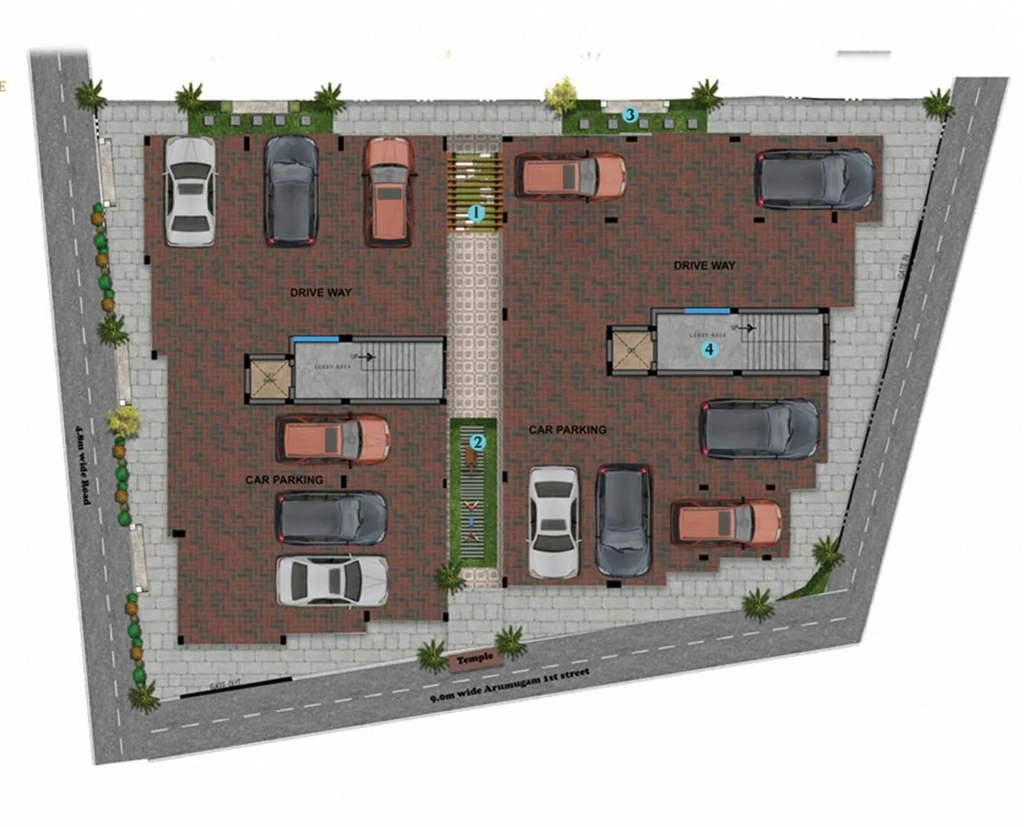 Master Plan of MP Mugil & Mugavari in Mugalivakkam, Chennai - Image 398638