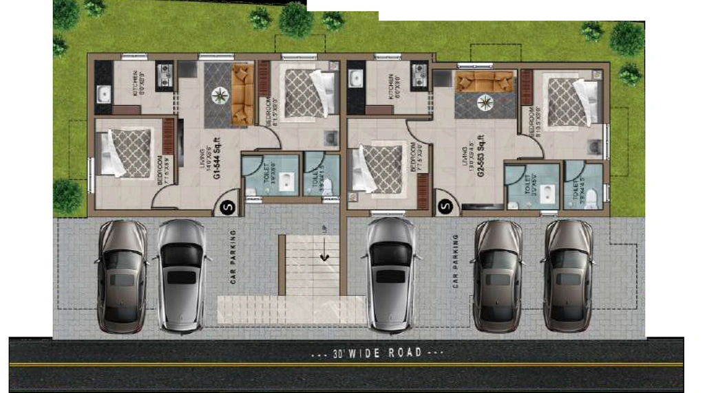 Master Plan of MP Kumudham Enclave in Kundrathur, Chennai - Image 398667