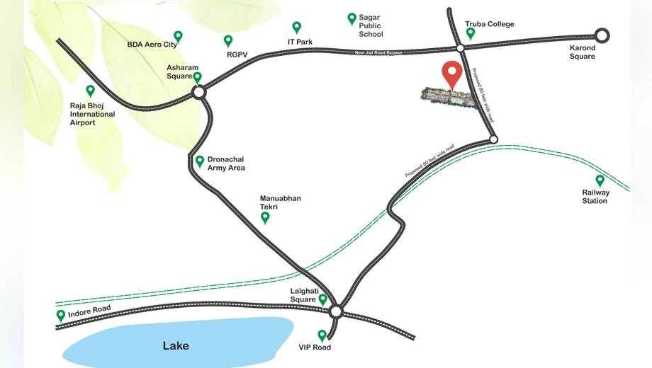 Location of Urban Green Villas - Image 408094