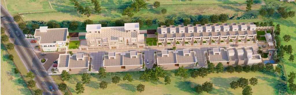 Master Plan of Urban Green Villas in Airport Road, Bhopal - Image 408095