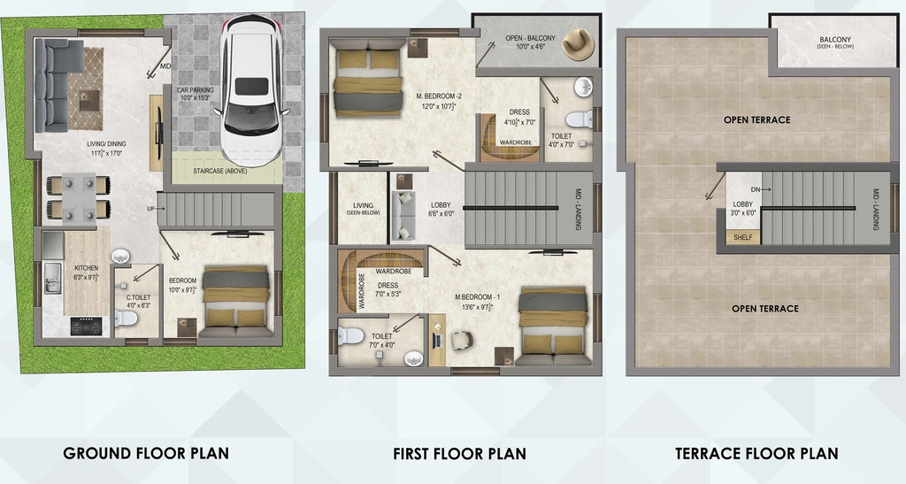 3 BHK House/Villa in Maxx Flora in Siruseri, Chennai - Image 916127