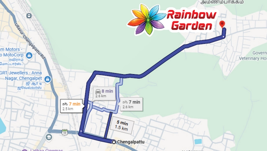 Location of Maxx Rainbow Garden in Chengalpattu, Chennai - Image 398685