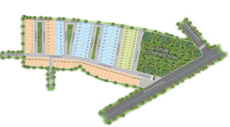 Master Plan of Agrawal Sage Heritage in Arera Colony, Bhopal - Image 398944