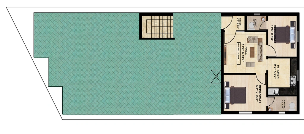 Master Plan of Thansiya Thamina Enclave in Kundrathur, Chennai - Image 398691