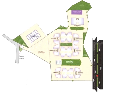 Master Plan of Yashoda Desire in Arera Colony, Bhopal - Image 408114