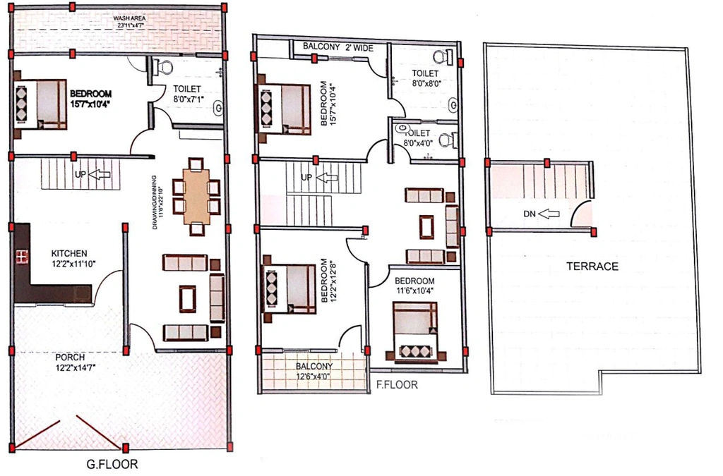 4 BHK House/Villa in Shri Balaji Galaxy City in Awadhpuri, Bhopal - Image 916331