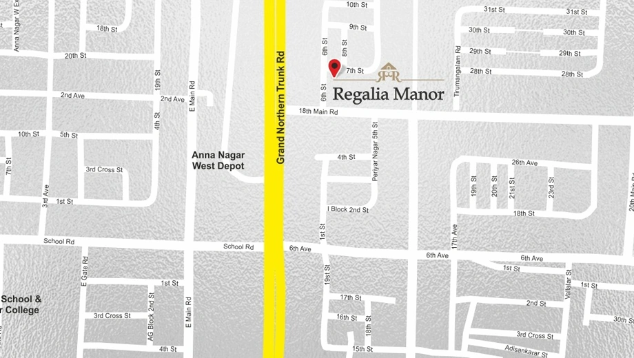 Location of India Regalia Manor - Image 398814