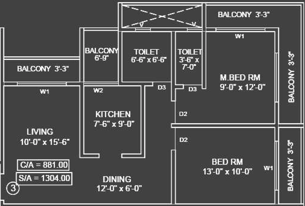 2 BHK Flat in Infini Om Sai One Park in Bhiwandi, Thane - Image 916212