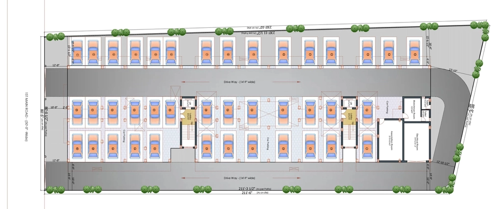 Master Plan of Indu Coral in Besant Nagar, Chennai - Image 398890