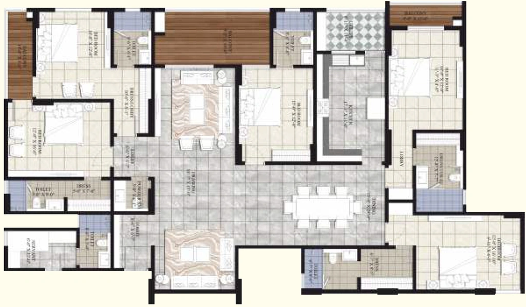 5 BHK Flat in KGK Aahvan in Vaishali Nagar, Jaipur - Image 916242