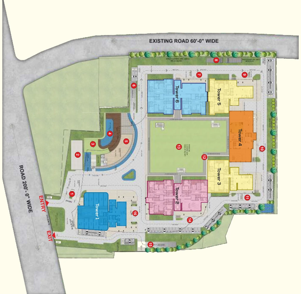 Master Plan of KGK Aahvan in Vaishali Nagar, Jaipur - Image 398886