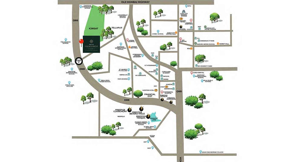 Location of Prestige Golden Grove - Image 398925