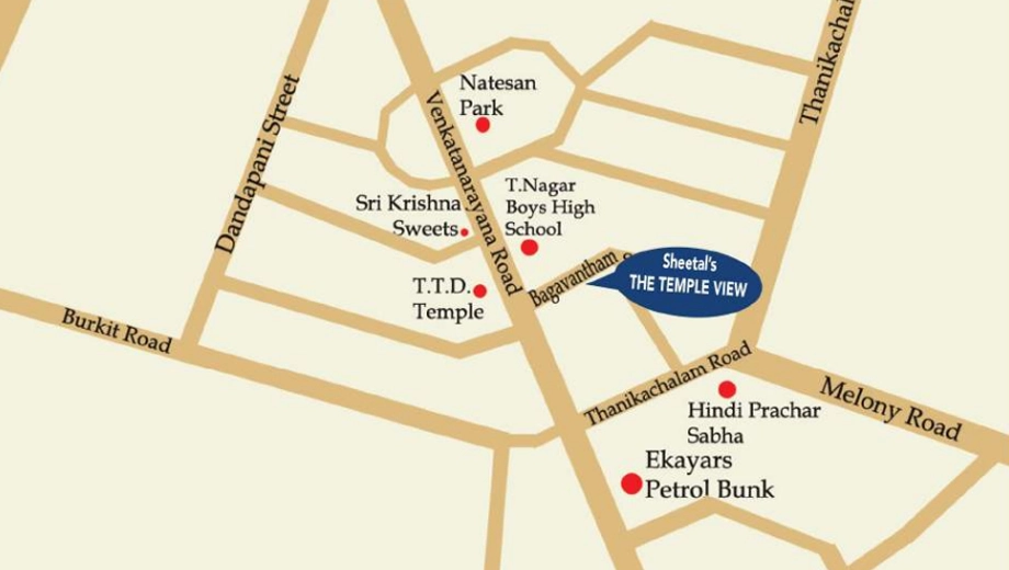 Location of Sheetals The Temple View - Image 398932