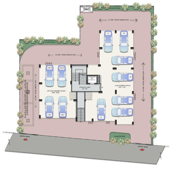 Master Plan of Swastic Kaveer in Tollygunge, Kolkata - Image 398956