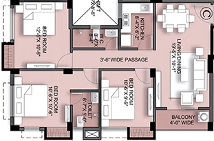 3 BHK Flat in Swastic Padmaja in Ballygunge, Kolkata - Image 916304