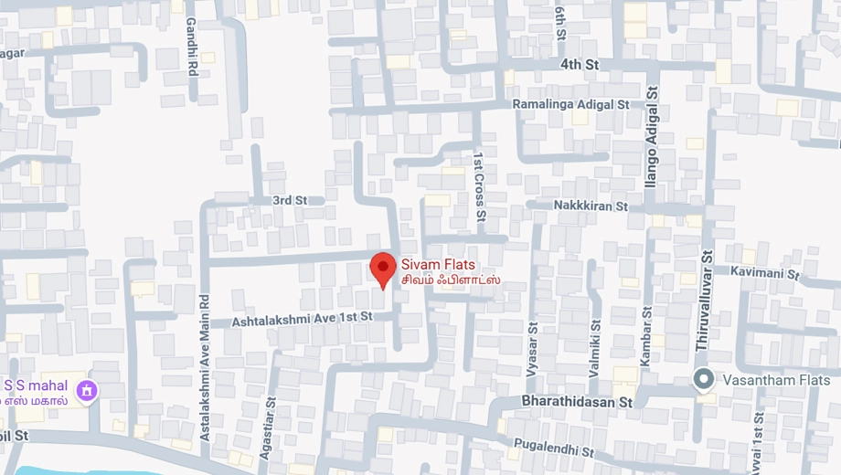 Location of Sowmya Sivam - Image 399099