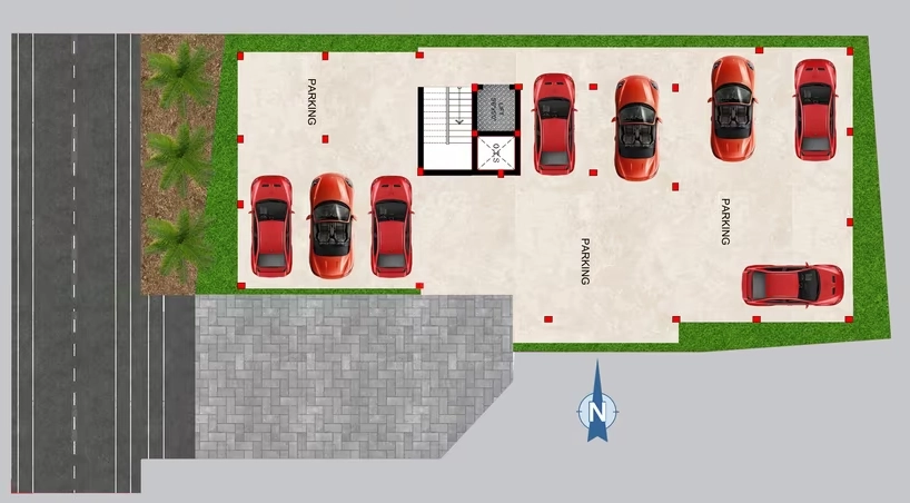 Master Plan of Sowmya Sivam in Nanmangalam, Chennai - Image 399100