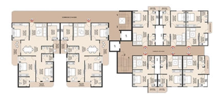 Floor Plan of Vardhman Celestia in Ayodhya Bypass, Bhopal - Image 399423