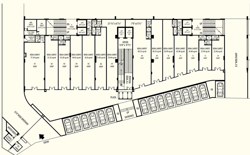 Master Plan of Blue Tanaaz in Sarkhej, Ahmedabad - Image 399117