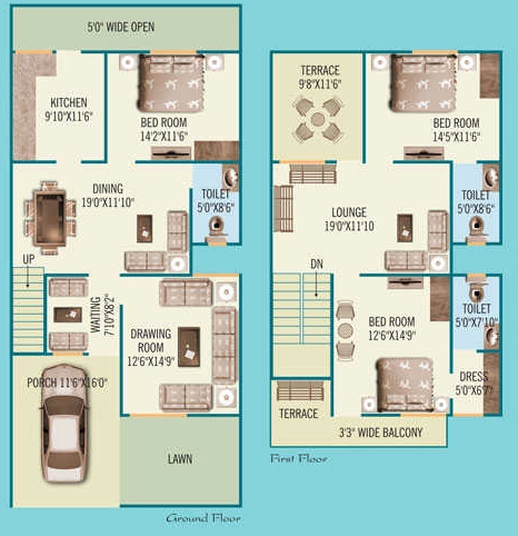 3 BHK House/Villa in Globus Coral Casa in Karond, Bhopal - Image 916462