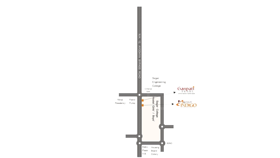 Location of Om Ganpati Indigo - Image 399388