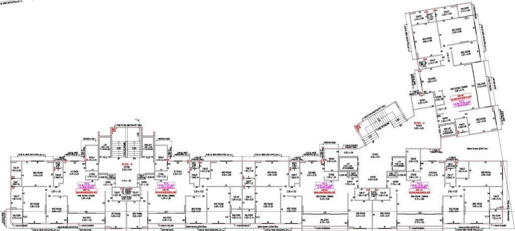 Floor Plan of Eklavya in Navrangpura, Ahmedabad - Image 399165