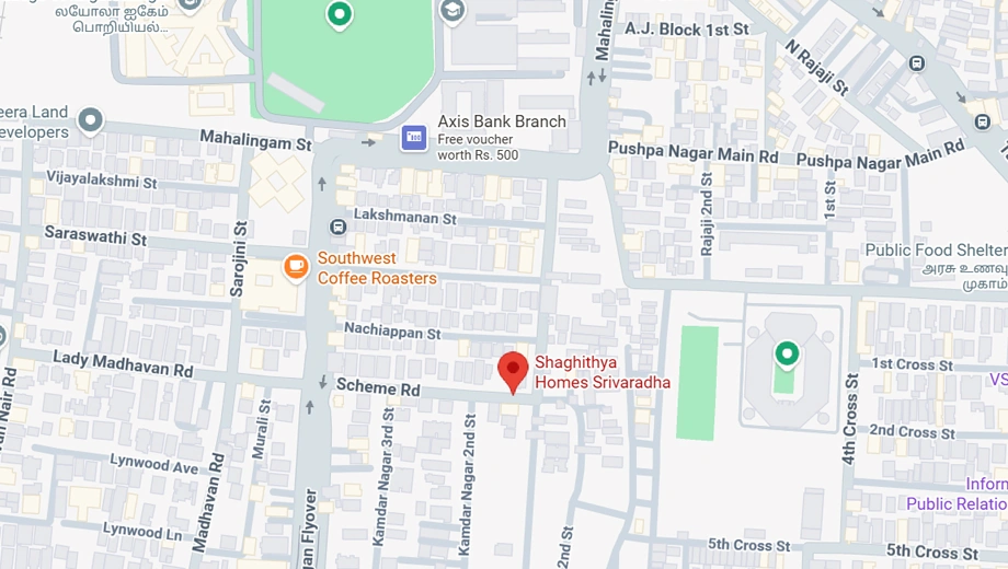 Location of Shaghithya Sri Varadha - Image 399175