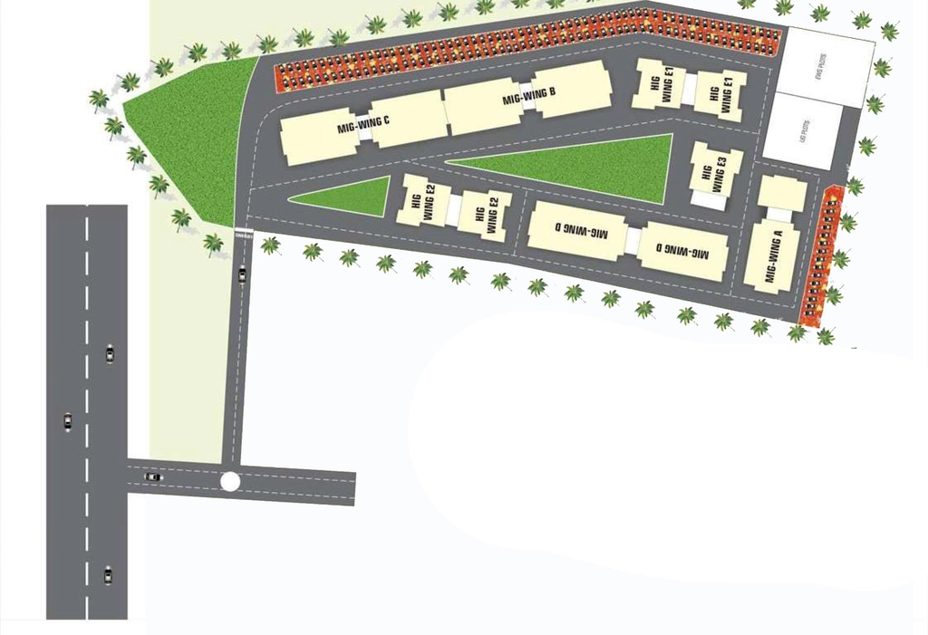 Master Plan of Paras Heights Phase 4 in Ayodhya Bypass, Bhopal - Image 399394