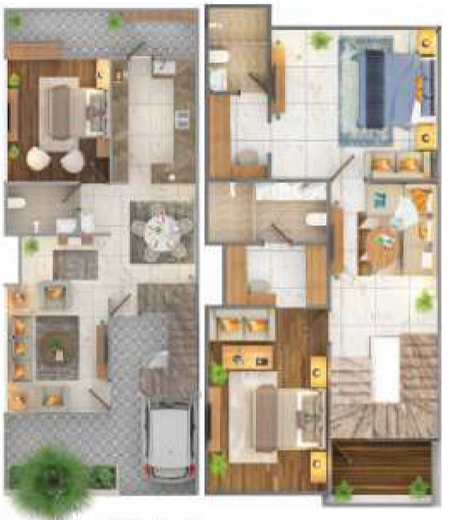 3 BHK House/Villa in KTR Bansi Enclave in Karond, Bhopal - Image 916463