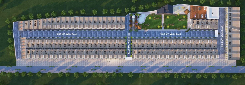 Master Plan of KTR Bansi Enclave in Karond, Bhopal - Image 399369