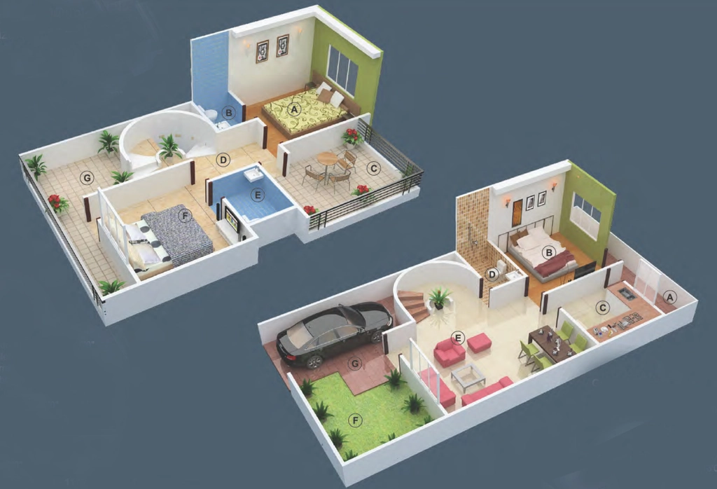 3 BHK House/Villa in Mansa Builders Vaidyanath City in Ayodhya Bypass, Bhopal - Image 916467
