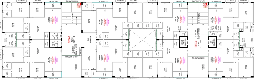 Floor Plan of Ganesh Praangan Pride in Hanspura, Ahmedabad - Image 399235