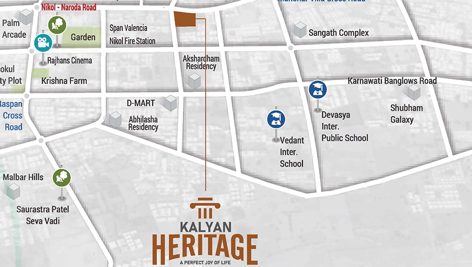 Location of Girishh Kalyan Heritage - Image 399244