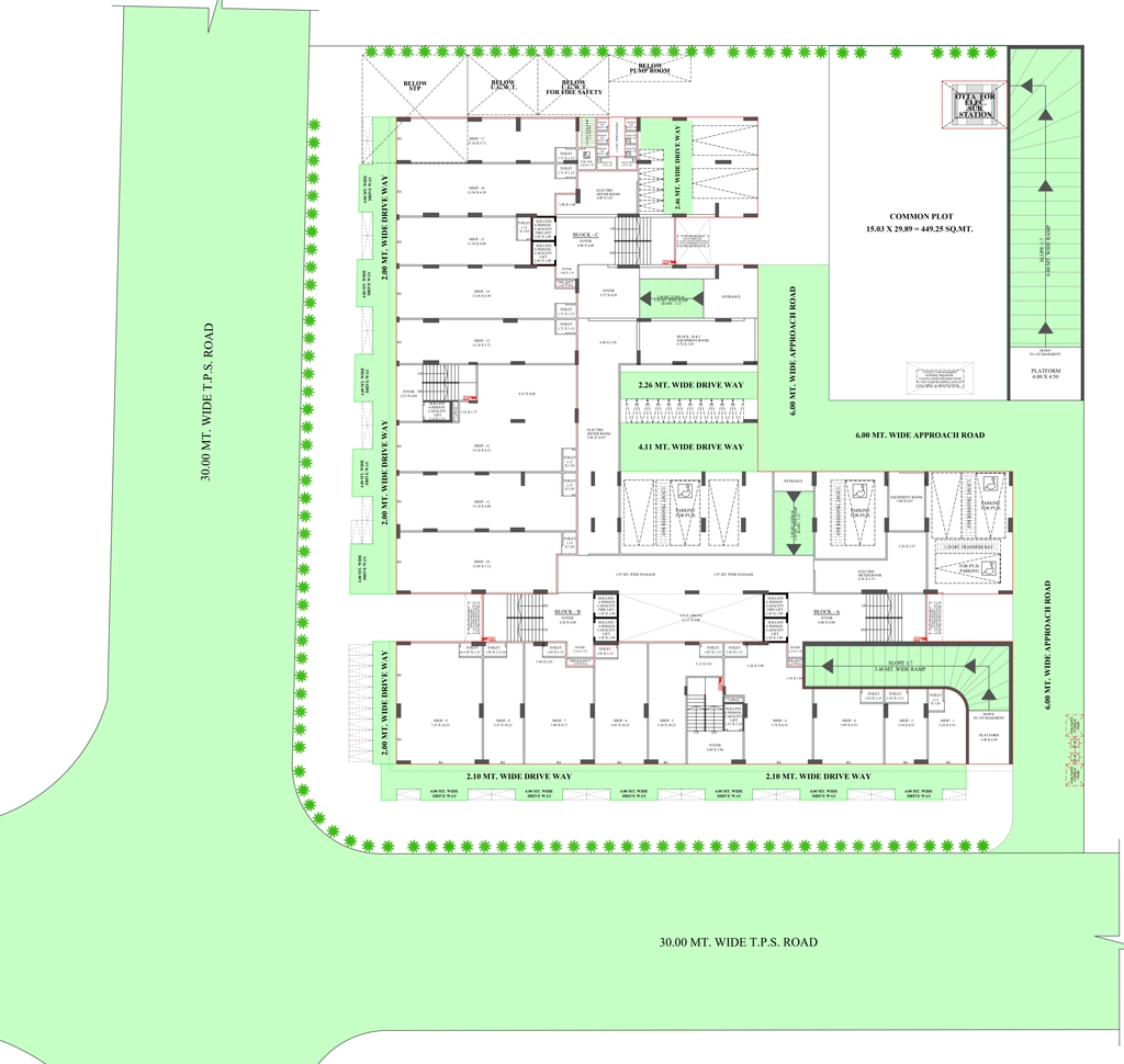 Master Plan of Commercial Girishh Kalyan Heritage in Nikol, Ahmedabad - Image 399257