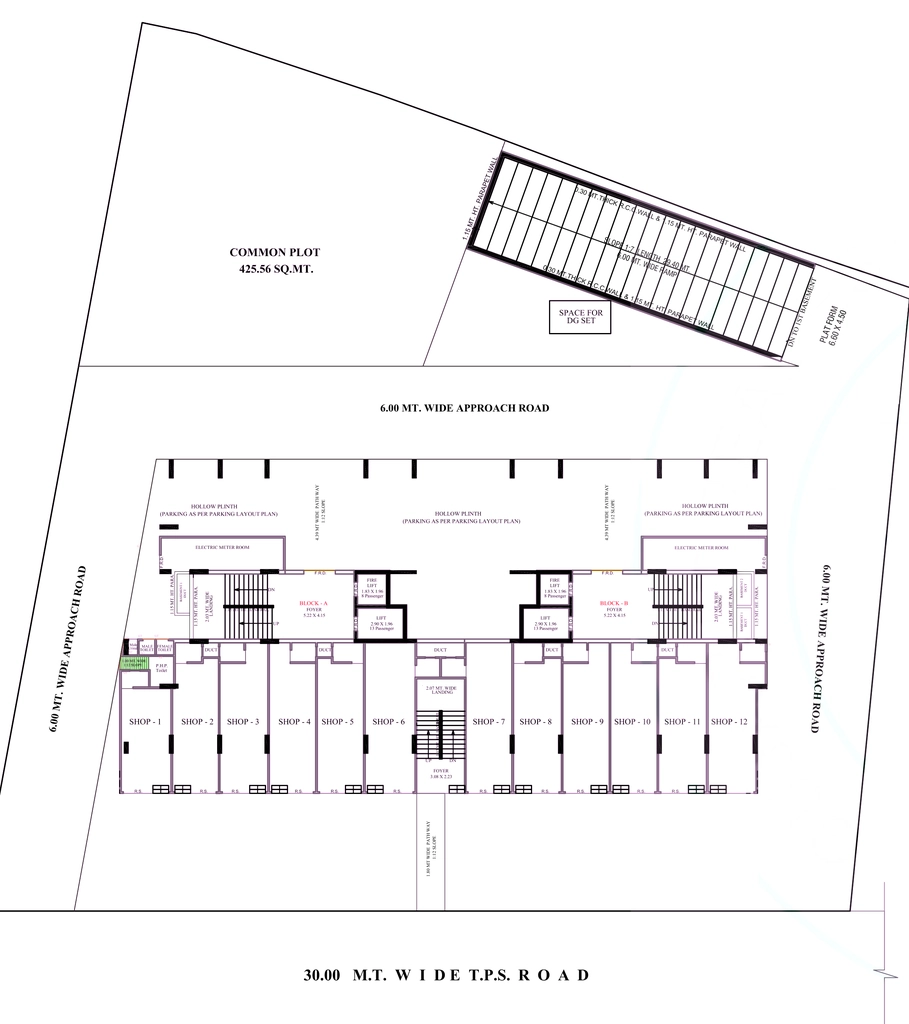 Master Plan of Commercial Jay Visat Aatman in Chandkheda, Ahmedabad - Image 399306